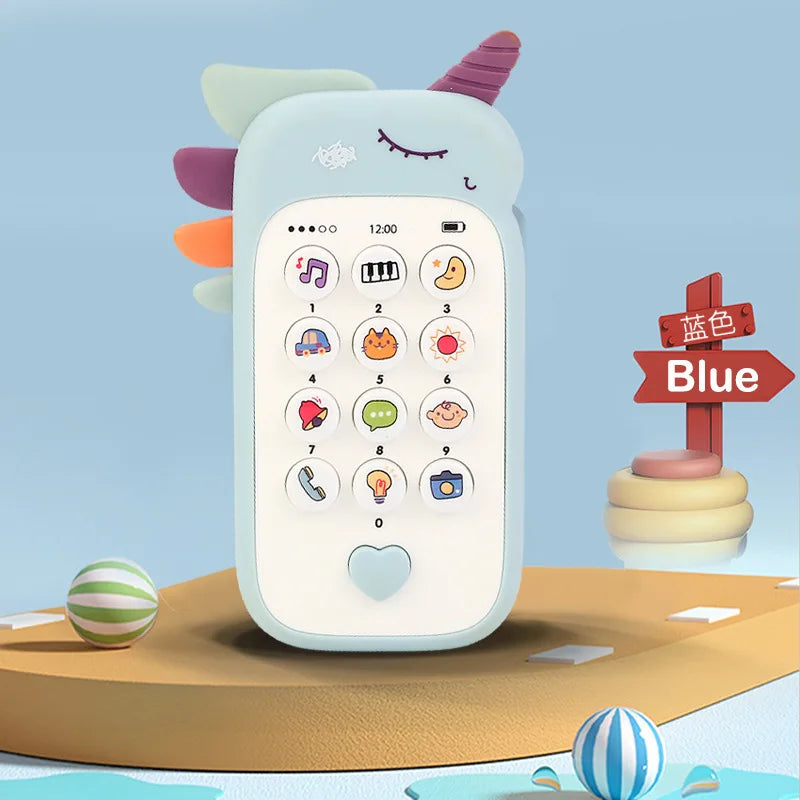 Soothe & Play Baby Phone: Teething, Music, Lights & Learning in One