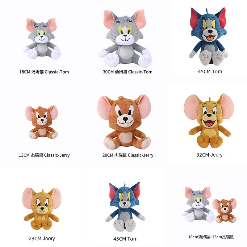 Relive the Laughs: Tom & Jerry Plush Toys for Cuddles & Playtime!