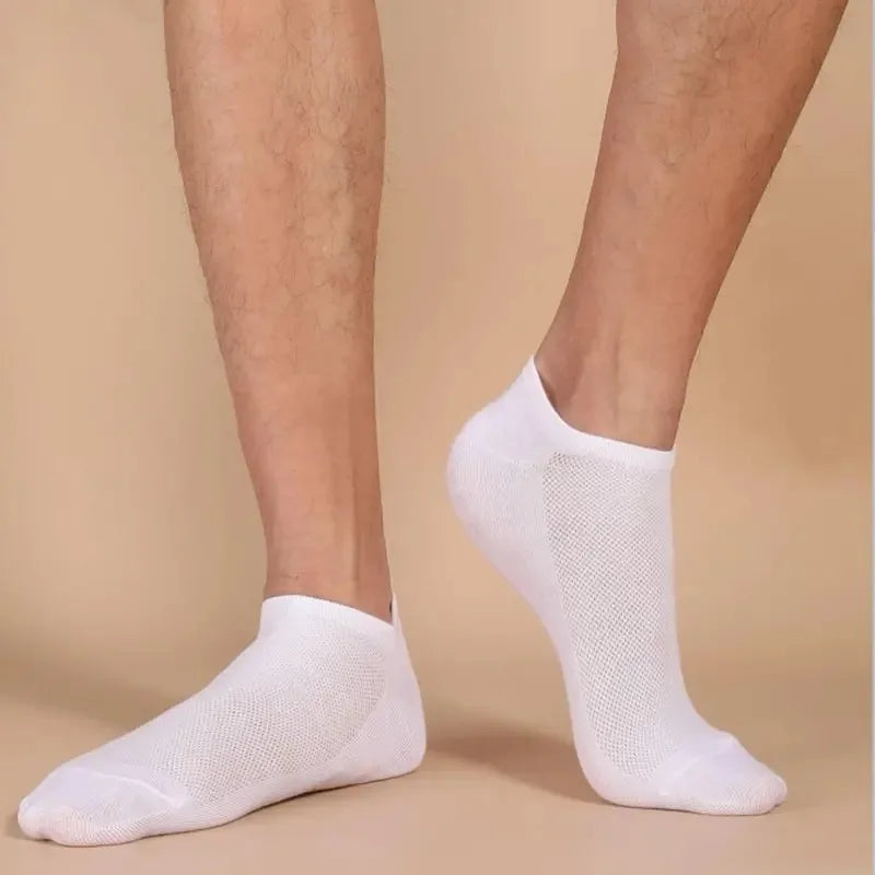 10 Pairs Non-Slip Boat Socks: Low-Cut, Breathable, and Invisible for Summer Style