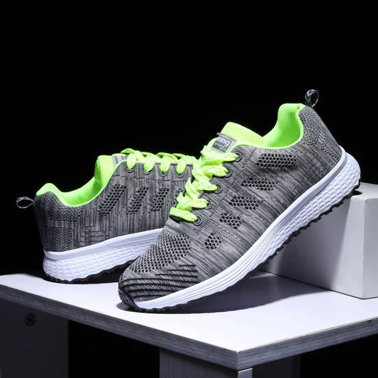 Cloudwalk Comfort: Breathable Mesh Sneakers for Men & Women