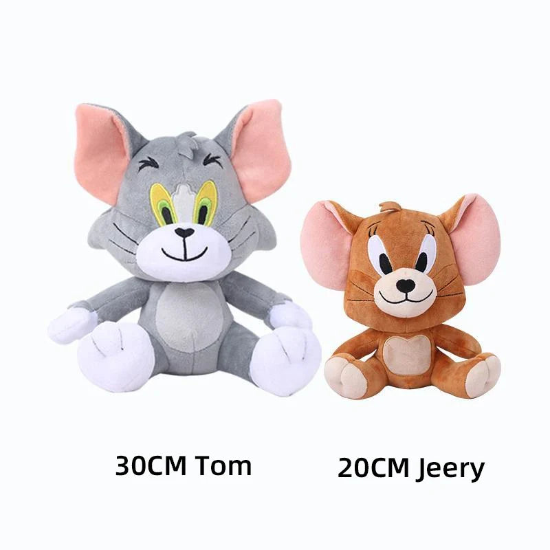 Relive the Laughs: Tom & Jerry Plush Toys for Cuddles & Playtime!