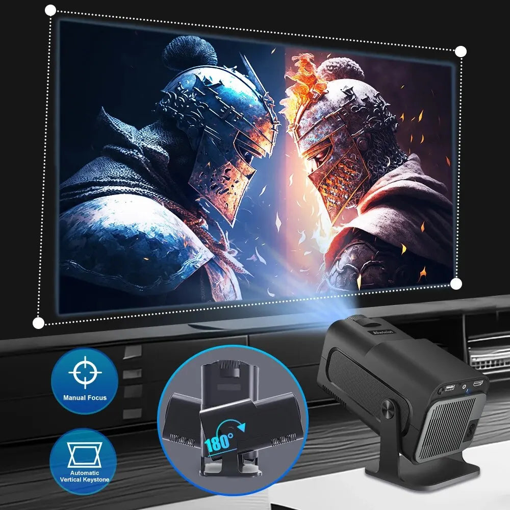 Magcubic HY320: Your Portable 4K Theater with Android 11 & Ultra-Fast WiFi 6