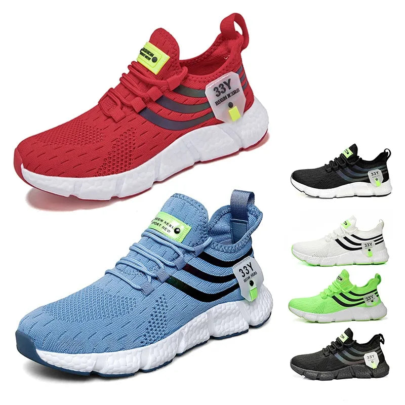 BIG RUNNING Men's Casual Sneakers - Lightweight & Breathable Comfort