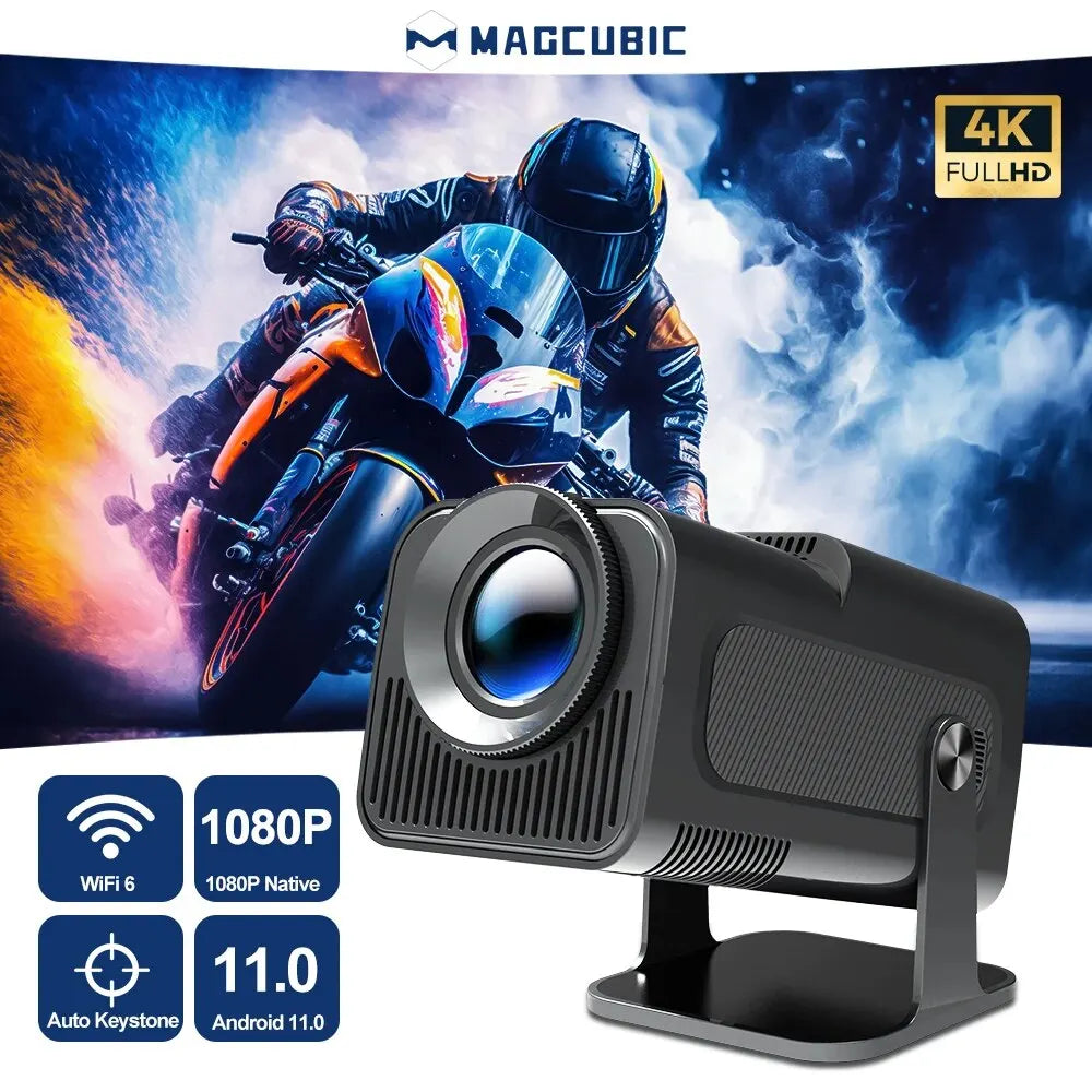 Magcubic HY320: Your Portable 4K Theater with Android 11 & Ultra-Fast WiFi 6