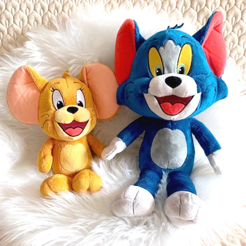 Relive the Laughs: Tom & Jerry Plush Toys for Cuddles & Playtime!