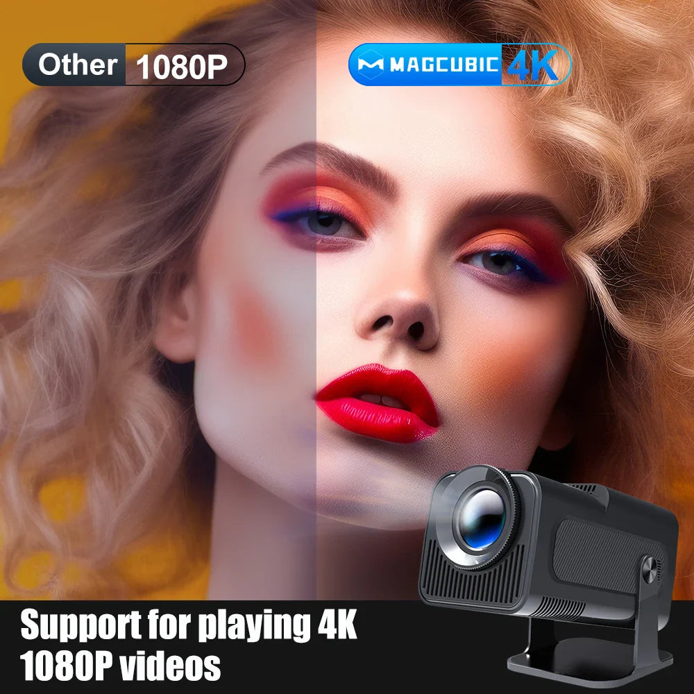 Magcubic HY320: Your Portable 4K Theater with Android 11 & Ultra-Fast WiFi 6