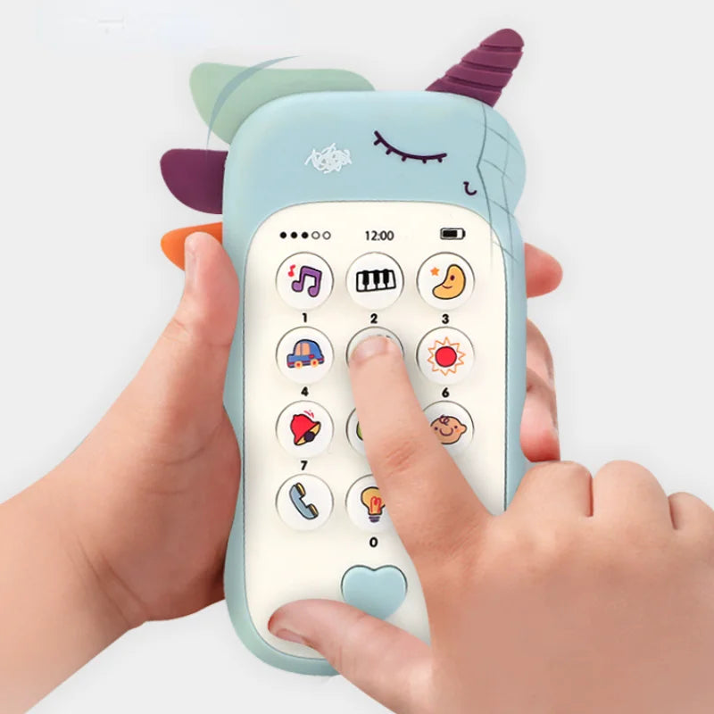 Soothe & Play Baby Phone: Teething, Music, Lights & Learning in One