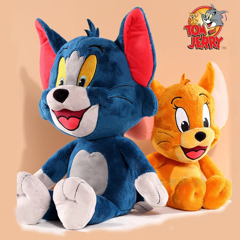 Relive the Laughs: Tom & Jerry Plush Toys for Cuddles & Playtime!